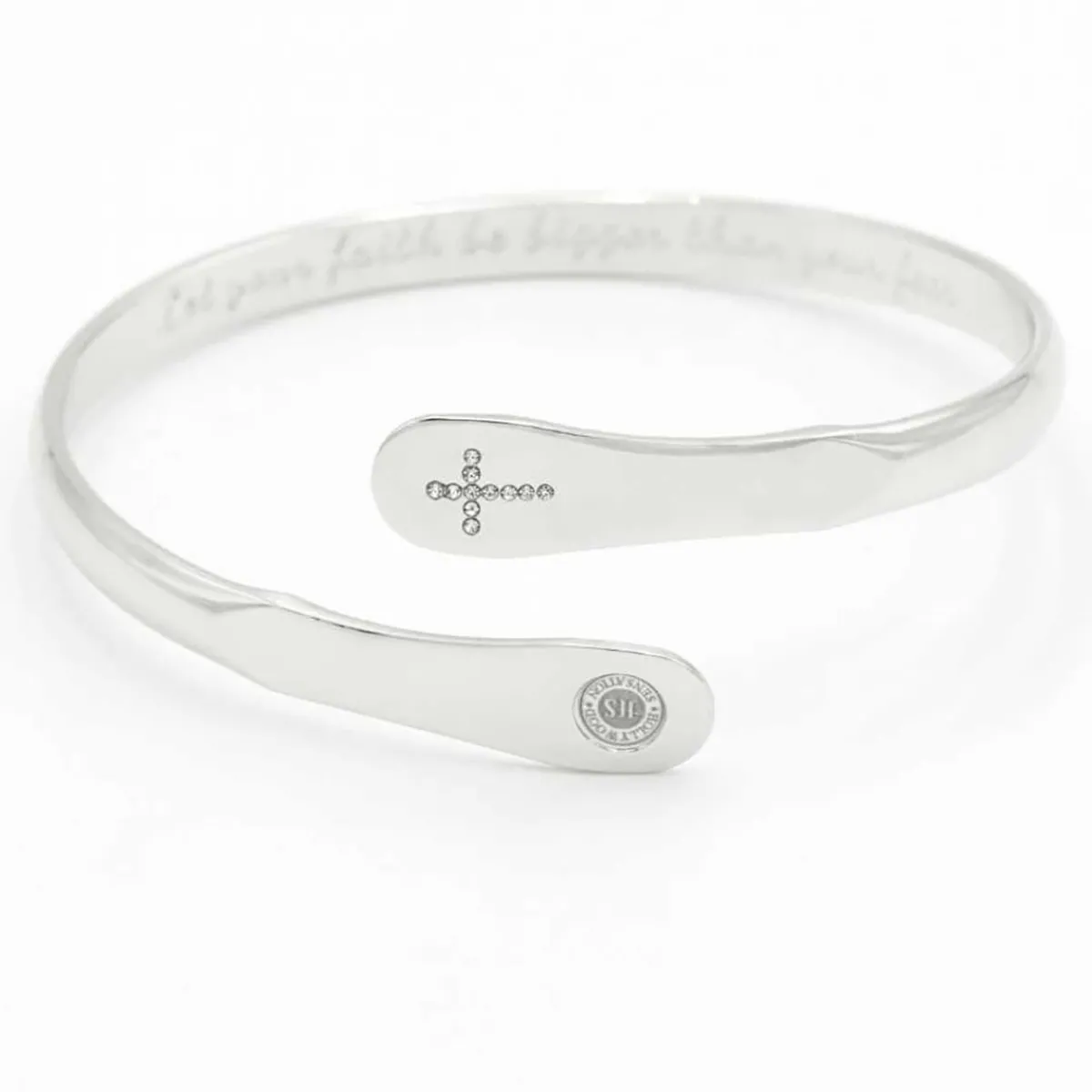 Hollywood Sensation Engraved Faith Bracelet