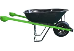 American Lawn Mower Co Ergonomic Pivoting Handle Wheelbarrow