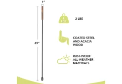 Masontops Inc Extendable Fire Poker and Blower