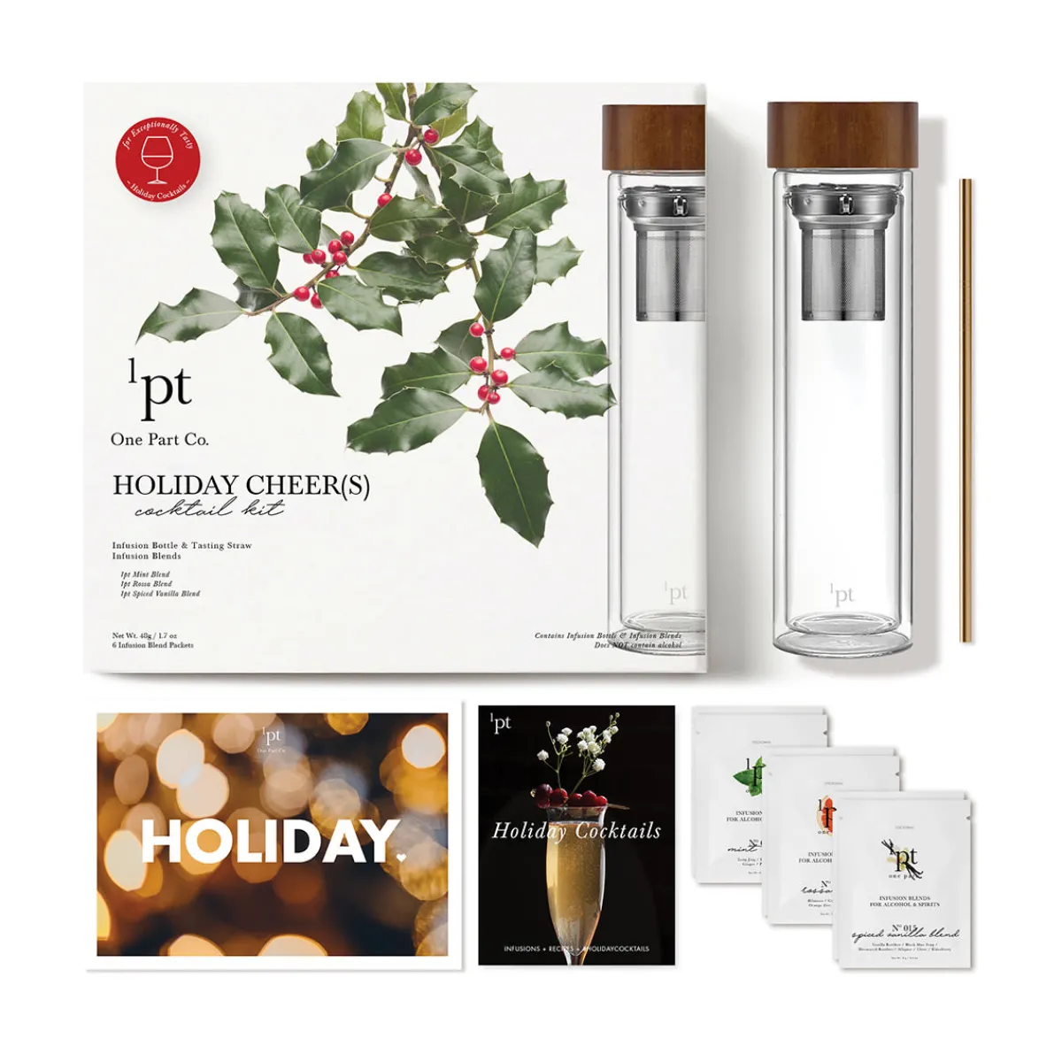 One Part Holdings, Inc Festive Cheers Infused Cocktail Kit