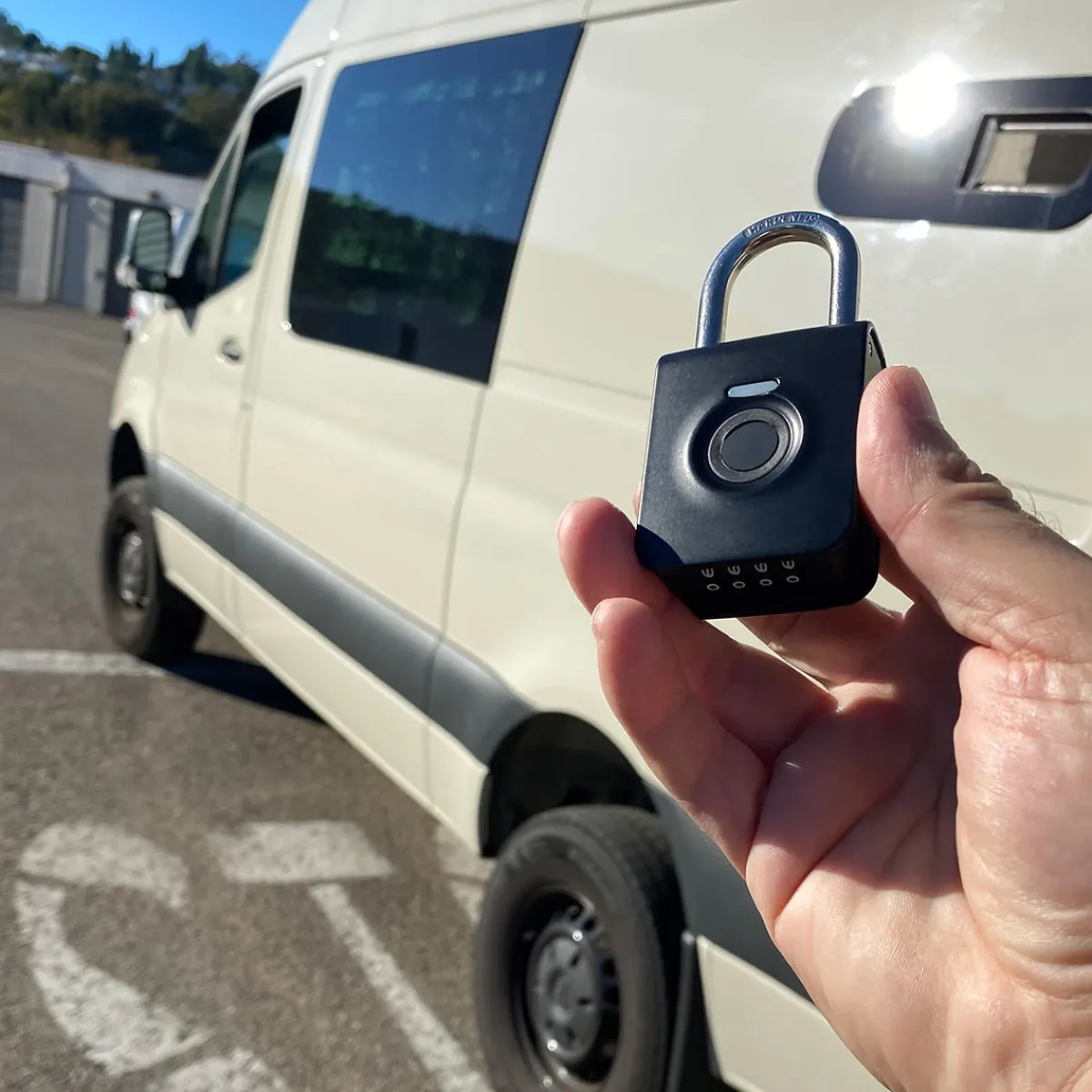 Pred Technologies USA Inc Fingerprint Padlock