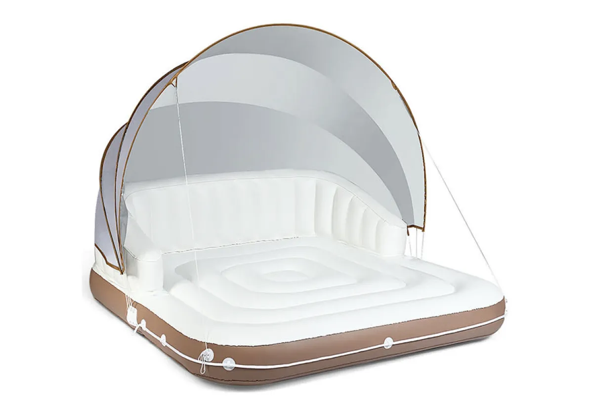 GoPlus (Costway) Floating Pool Lounge with Canopy