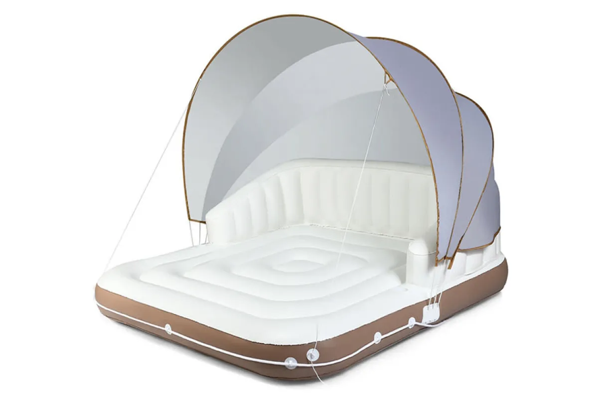 GoPlus (Costway) Floating Pool Lounge with Canopy