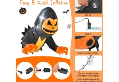 Mindscope Products Inc. Flying Halloween Inflatable with Suction Cups