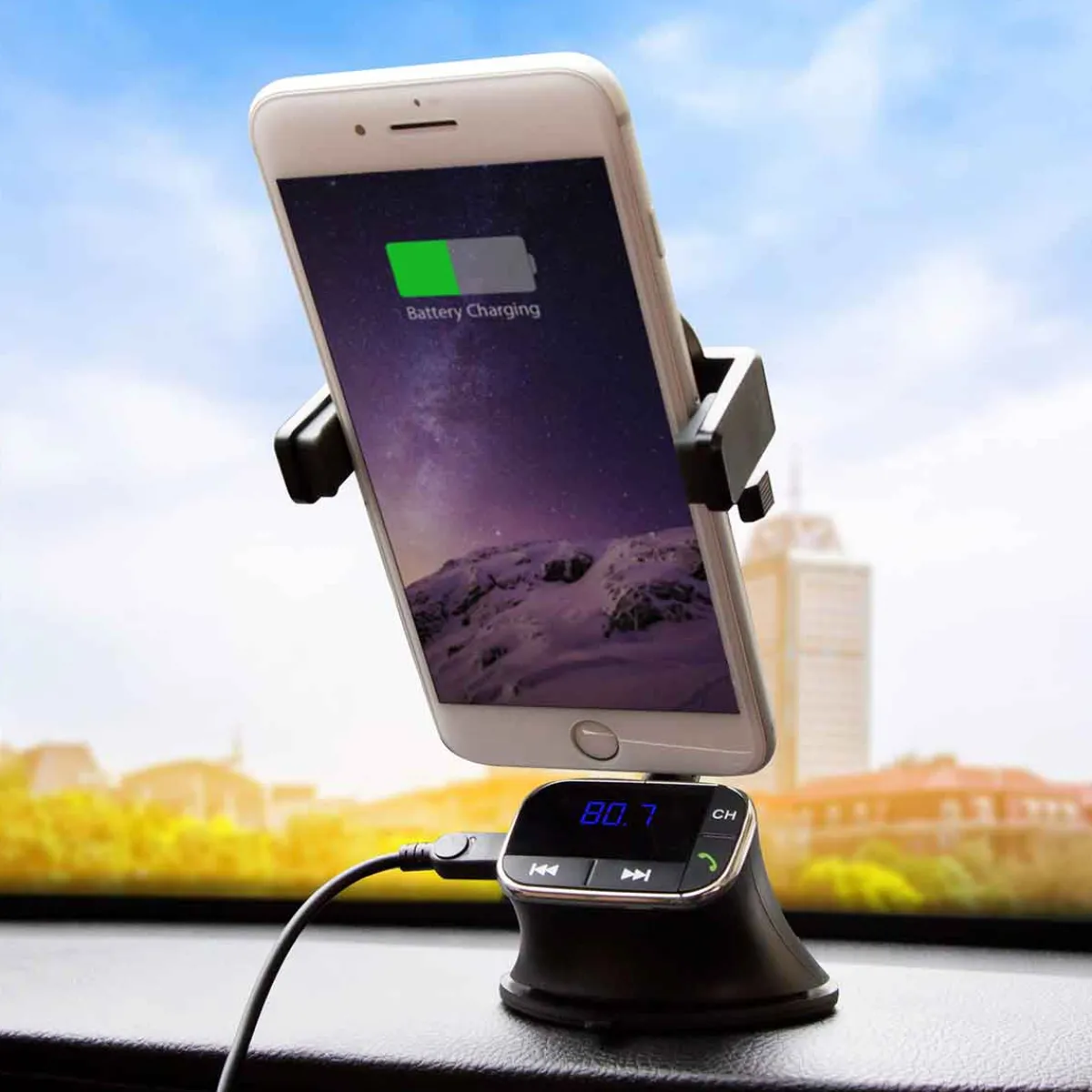 Ingram Micro Consumer Electronics FM to Bluetooth Car Transmitter
