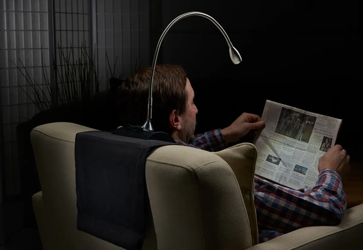 daylight24 Focused Beam Over the Chair Reading Lamp
