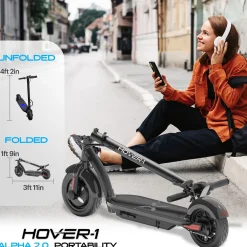 DGL Group Ltd Foldable E-Scooter with 12-Mile Range