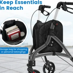 GoPlus (Costway) Foldable Rollator Walker