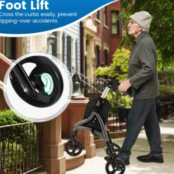 GoPlus (Costway) Foldable Rollator Walker