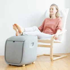 Fujiiryoki Inc Foot and Calf Massaging Ottoman