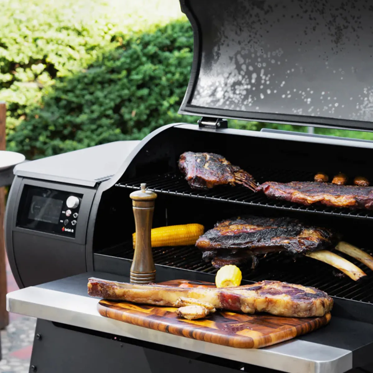 Brisk It Labs, Inc Front Folding Shelf for Smart Wood Pellet Smoker Grill