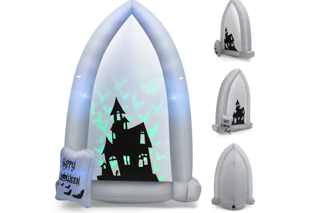GoPlus (Costway) 7-Ft. Inflatable Halloween Tombstone