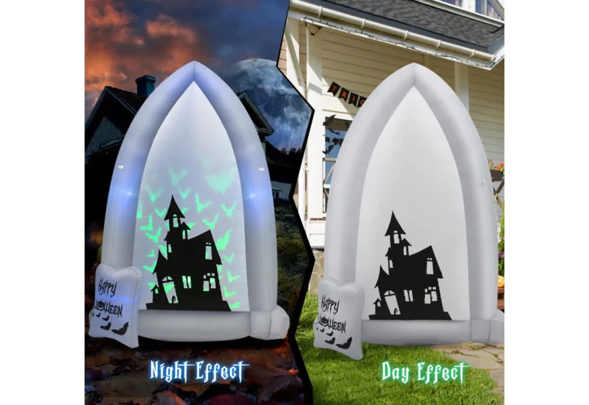 GoPlus (Costway) 7-Ft. Inflatable Halloween Tombstone