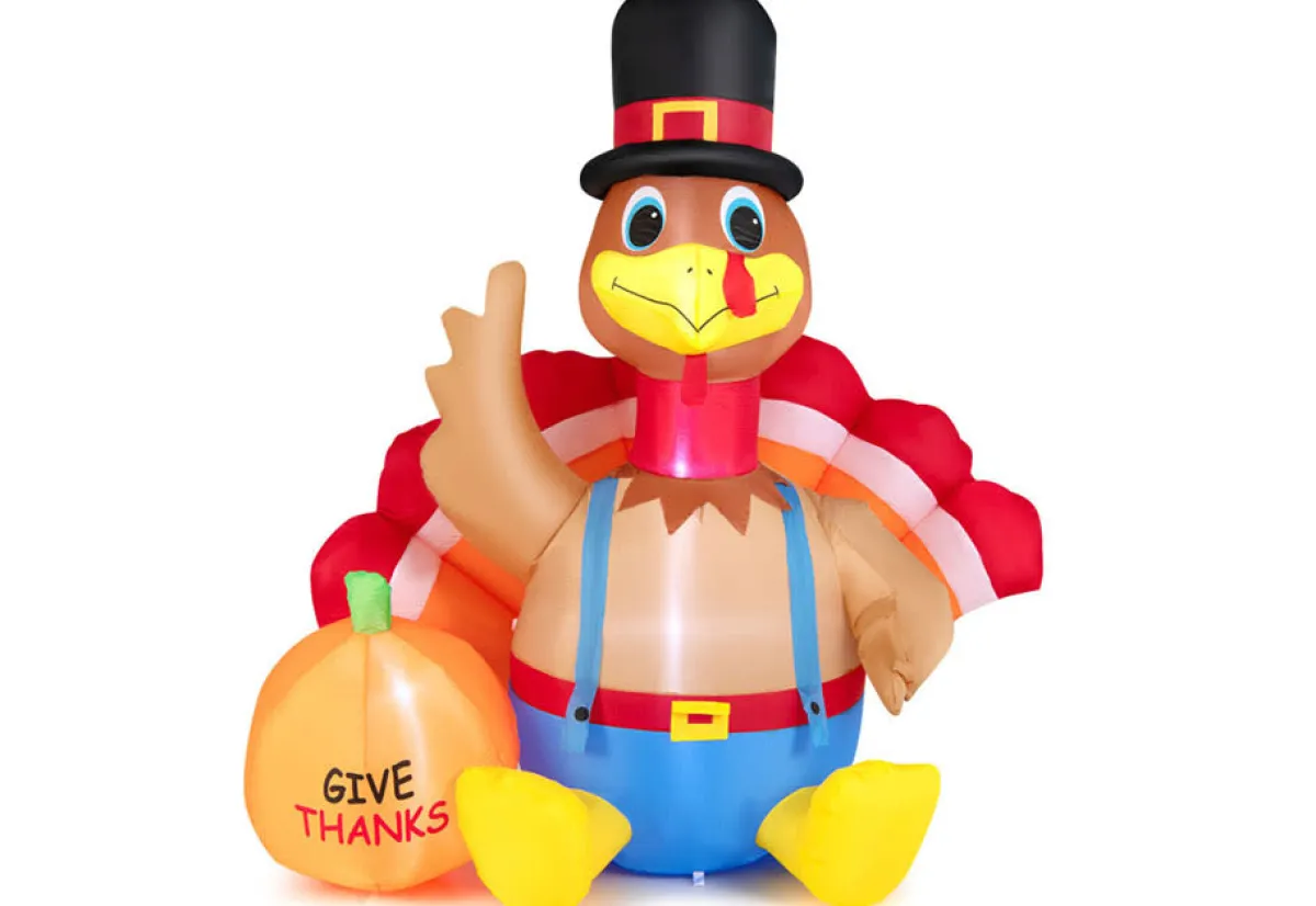 Mindscope Products Inc. 6-Ft. Inflatable Turkey