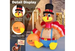 Mindscope Products Inc. 6-Ft. Inflatable Turkey