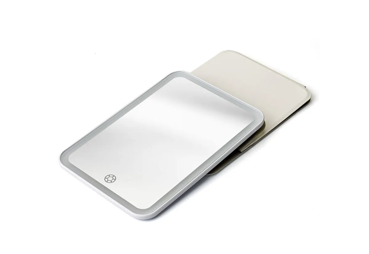 Sharper Image Full-Face LED Travel Mirror