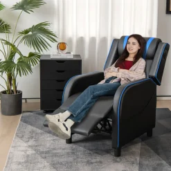 Sentry Industries, Inc. Gaming Massage Recliner Chair with tooth Speakers