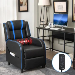 Sentry Industries, Inc. Gaming Massage Recliner Chair with tooth Speakers