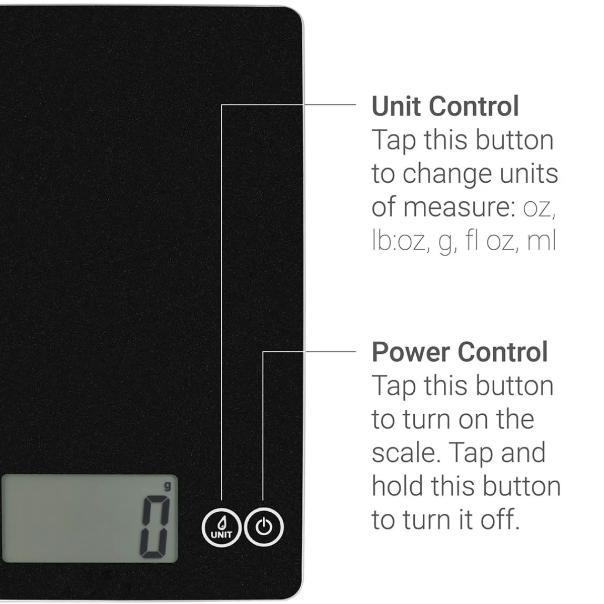 Escali Corp dba Kitchen Supply Glass Digital Food Scale