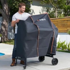 Brisk It Labs, Inc Grill Cover for Smart Wood Pellet Smoker Grill