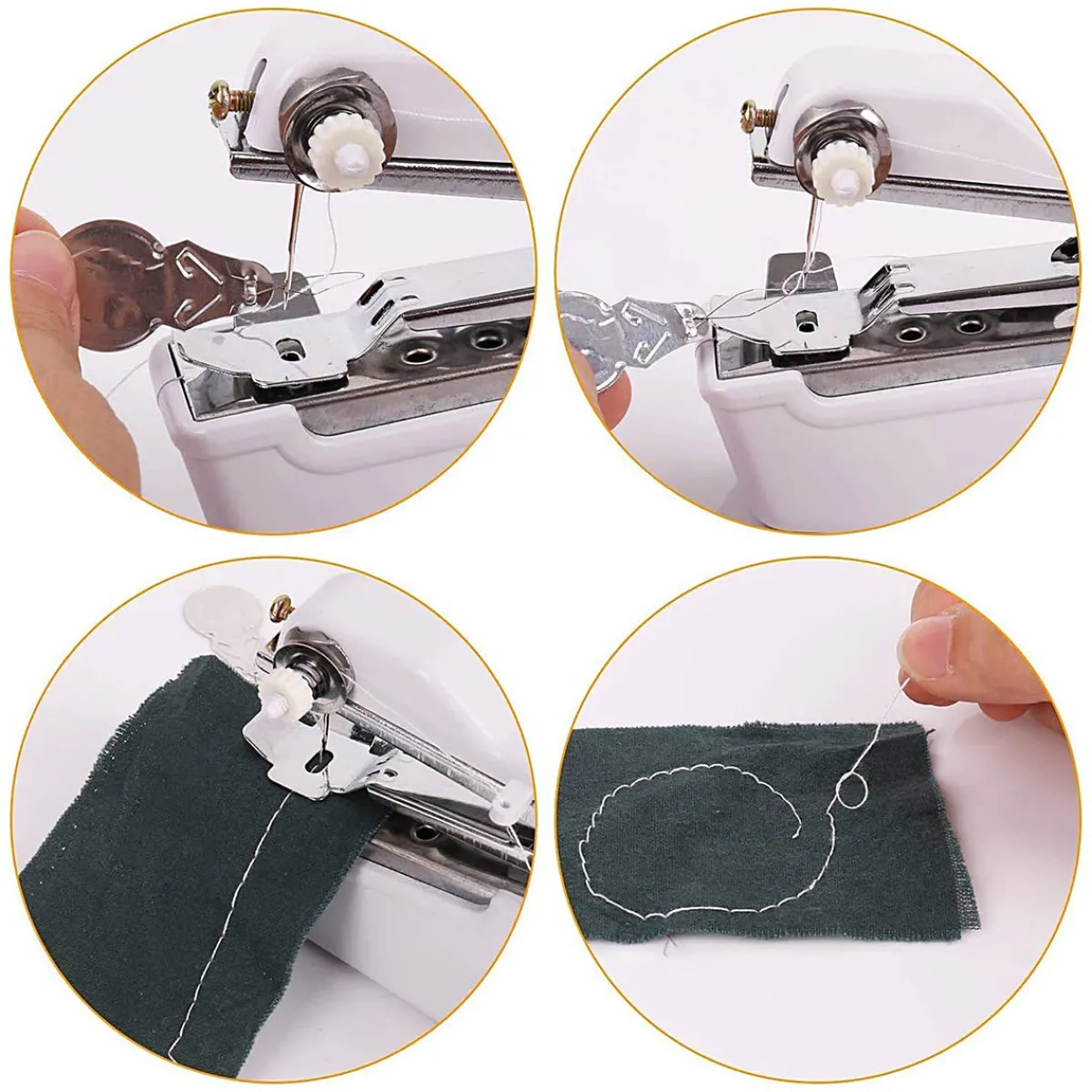 Teleshop Inc. Handheld Mini Electric Sewing Machine