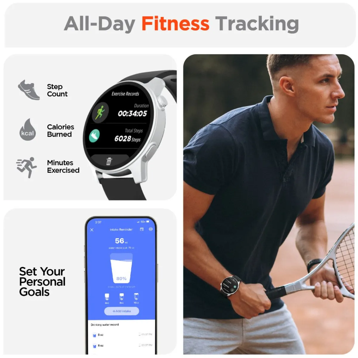 Veridian Healthcare Health Monitor SmartWatch
