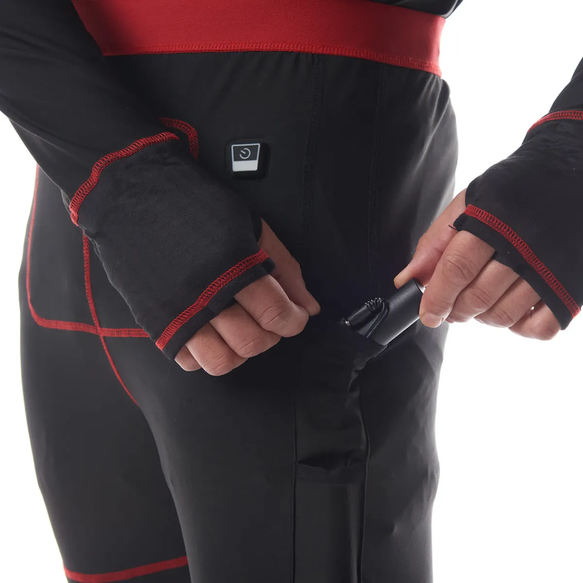 Sharper Image Heated Pants Base Layer by