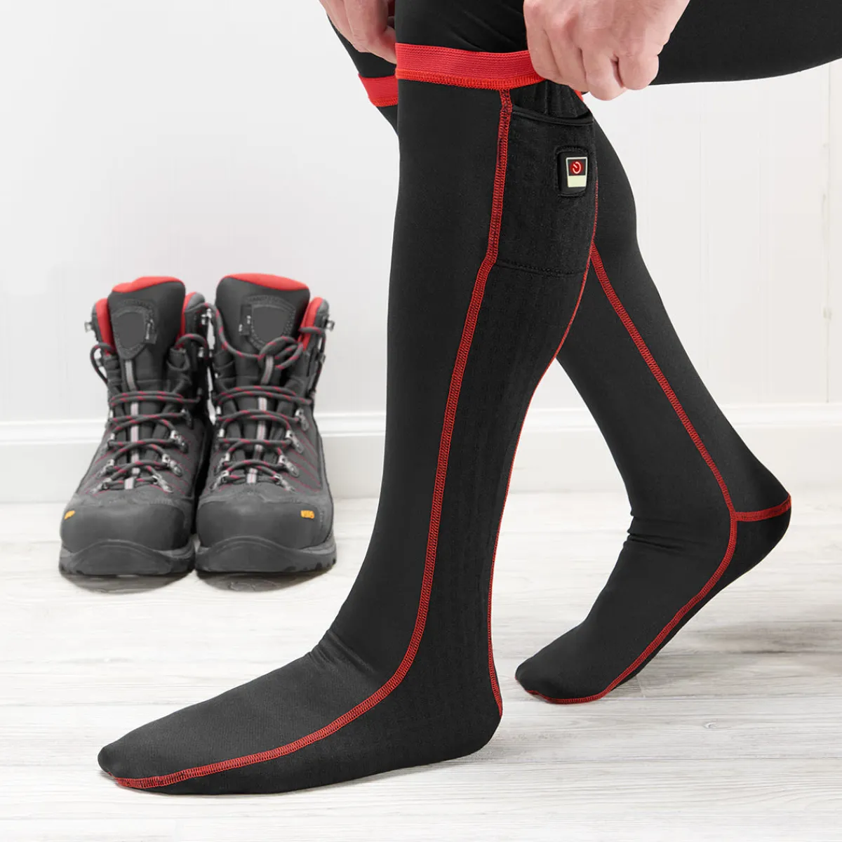 Sharper Image Heated Socks by