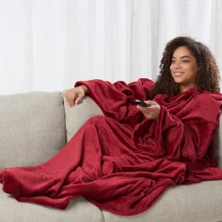 Sharper Image Heated Wearable Blanket by