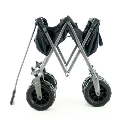 Creative Outdoor Distributor Heavy Duty Folding Wagon with Canopy