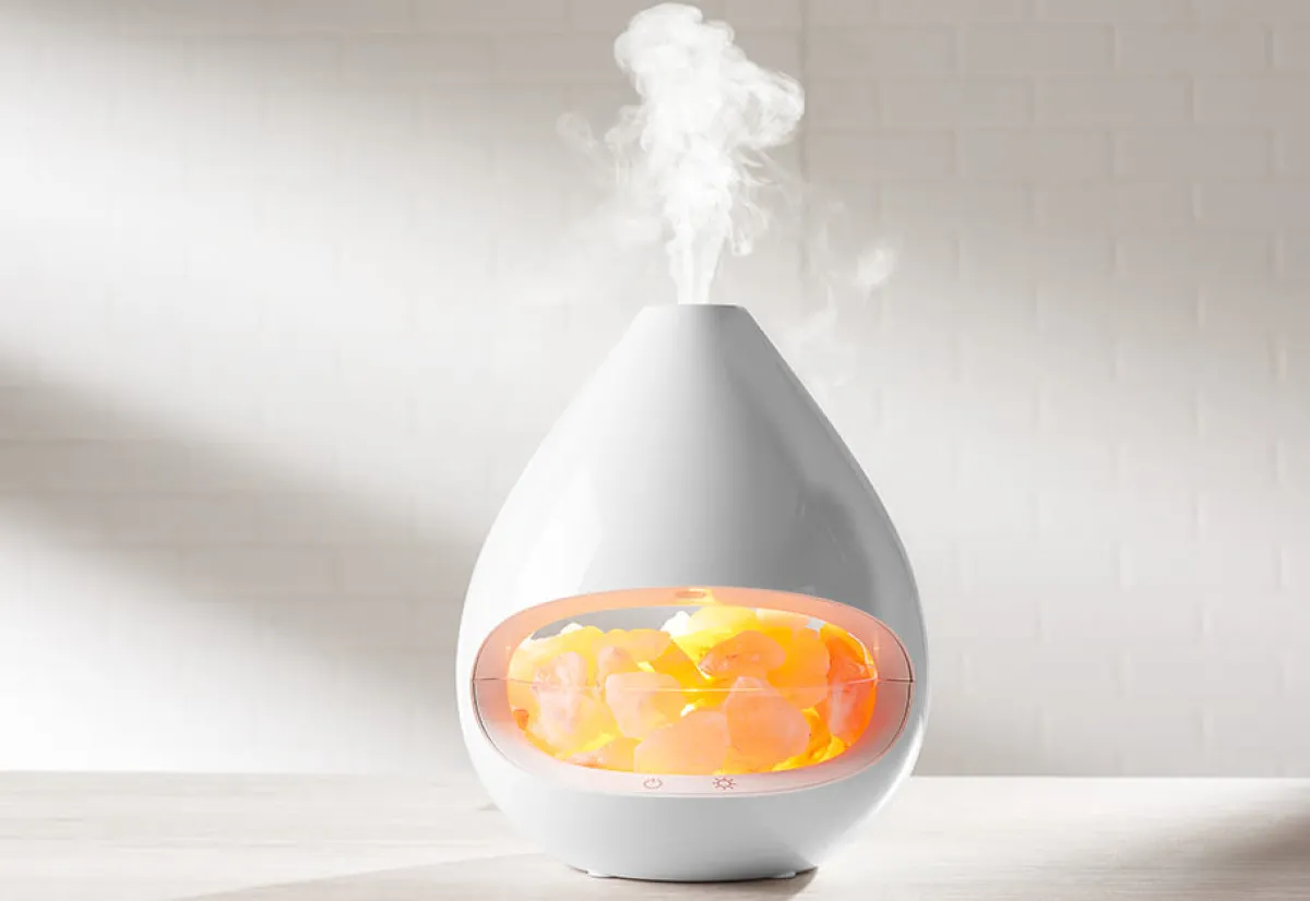 Unilution, Inc. Himalayan Salt Lamp and Diffuser