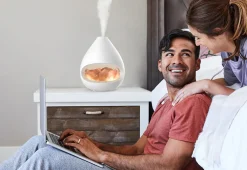 Unilution, Inc. Himalayan Salt Lamp and Diffuser