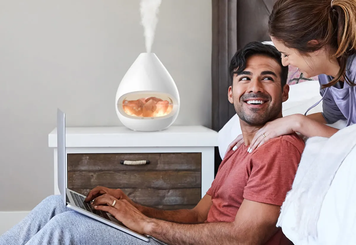 Unilution, Inc. Himalayan Salt Lamp and Diffuser