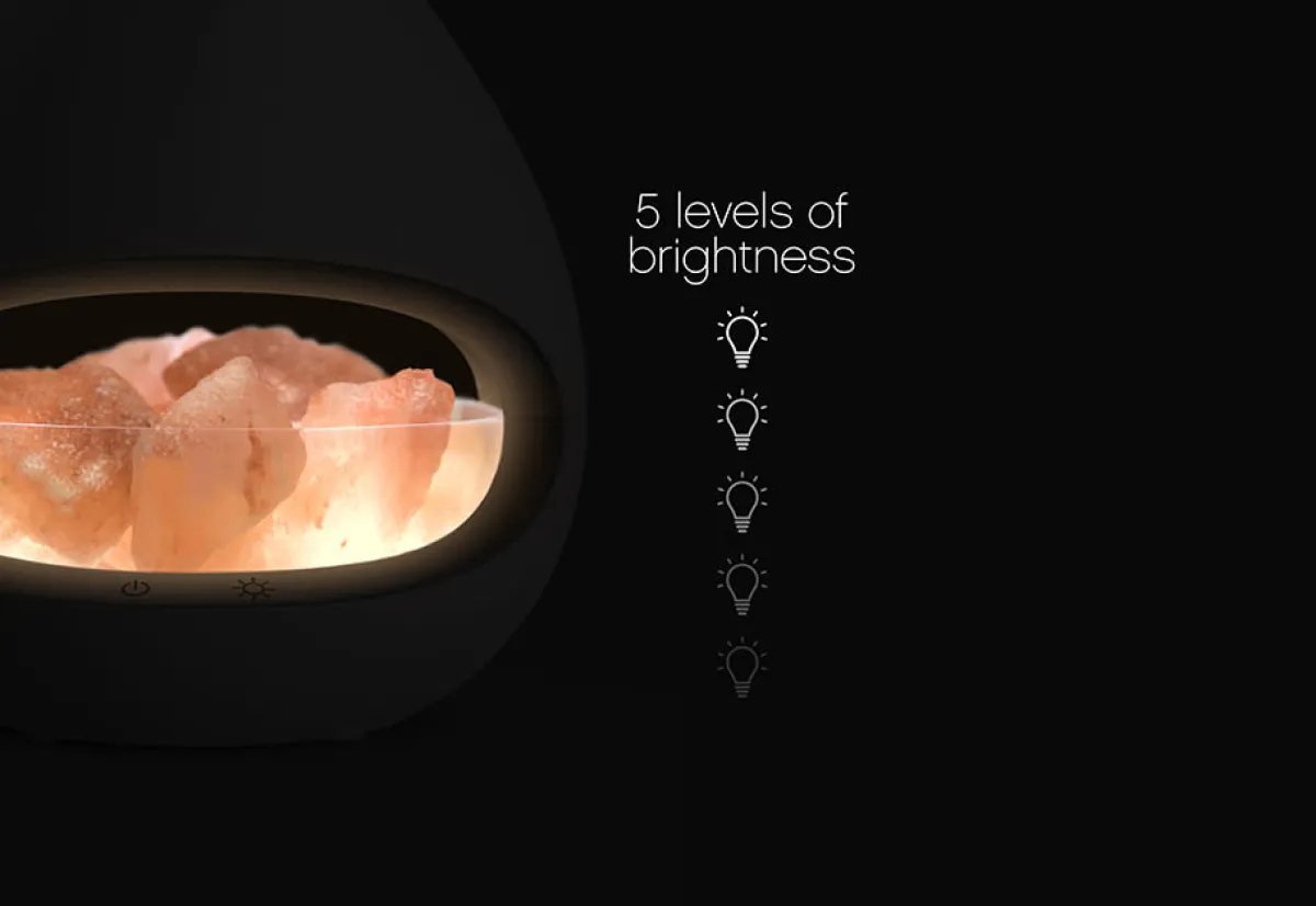 Unilution, Inc. Himalayan Salt Lamp and Diffuser
