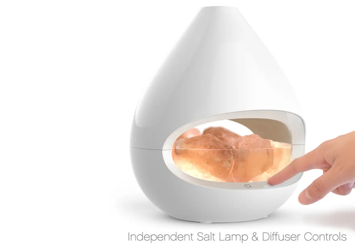 Unilution, Inc. Himalayan Salt Lamp and Diffuser