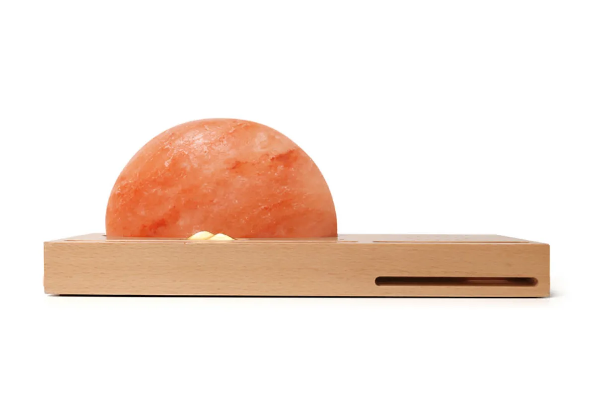 Sharper Image Himalayan Salt Wireless Charger