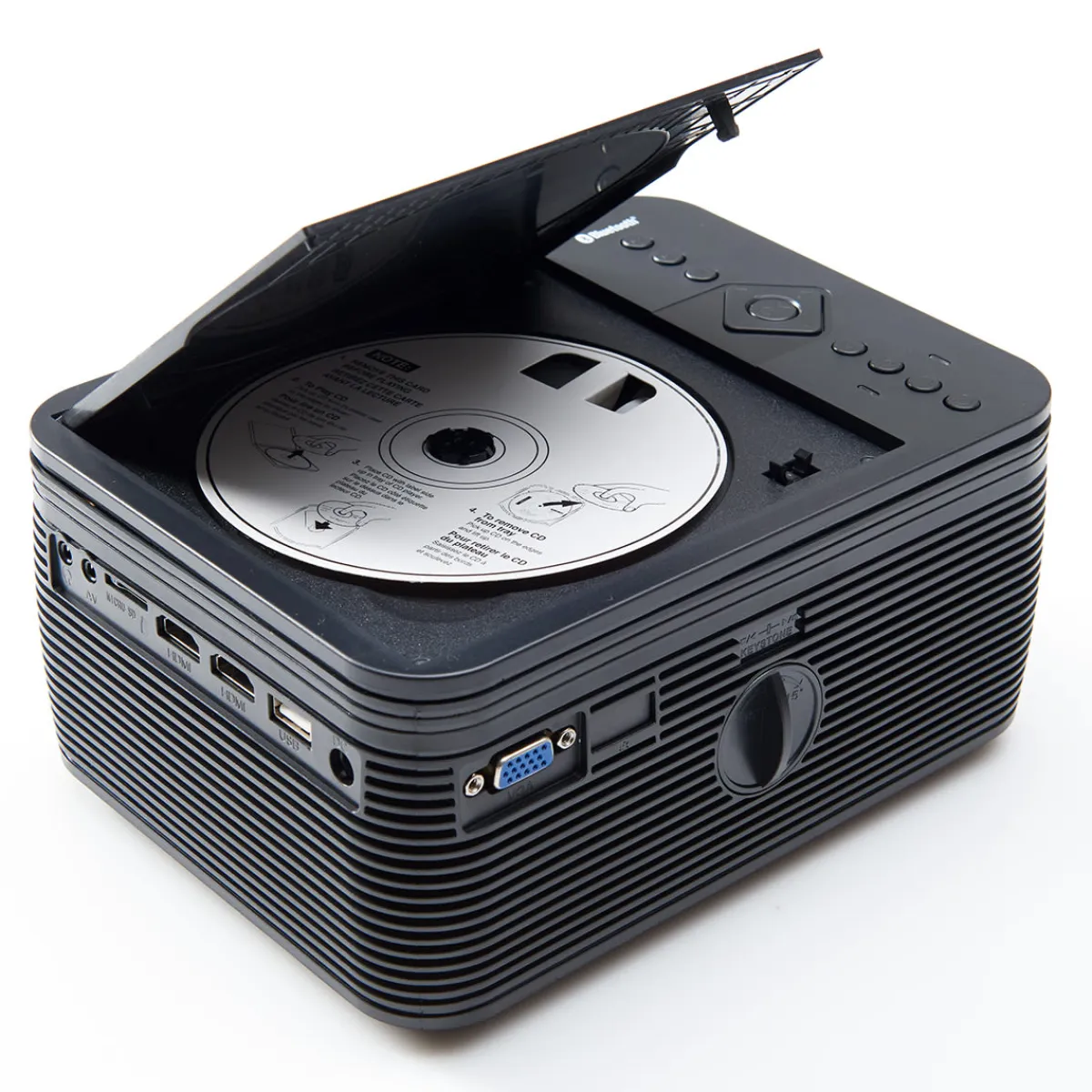 Naxa Electronics Home Theater Projector with DVD Player