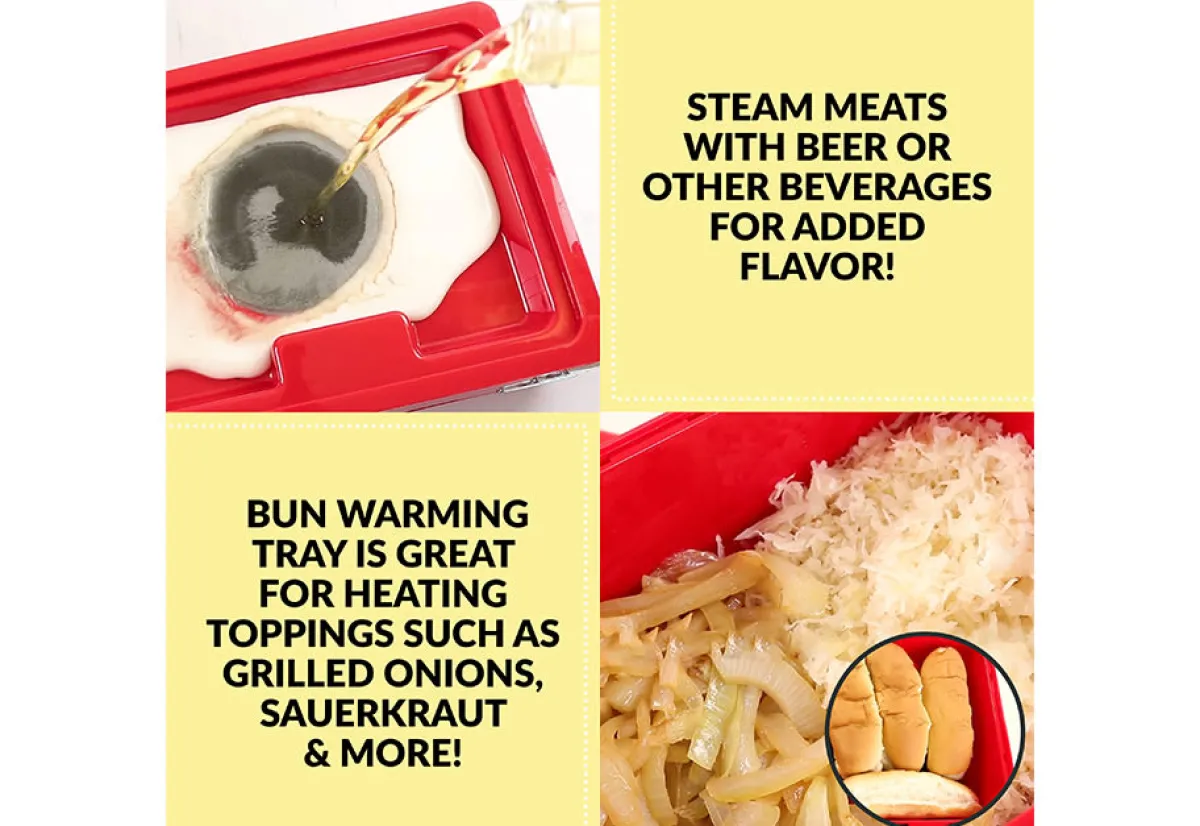 Englewood Marketing Group, Inc. Hot Dog Steamer
