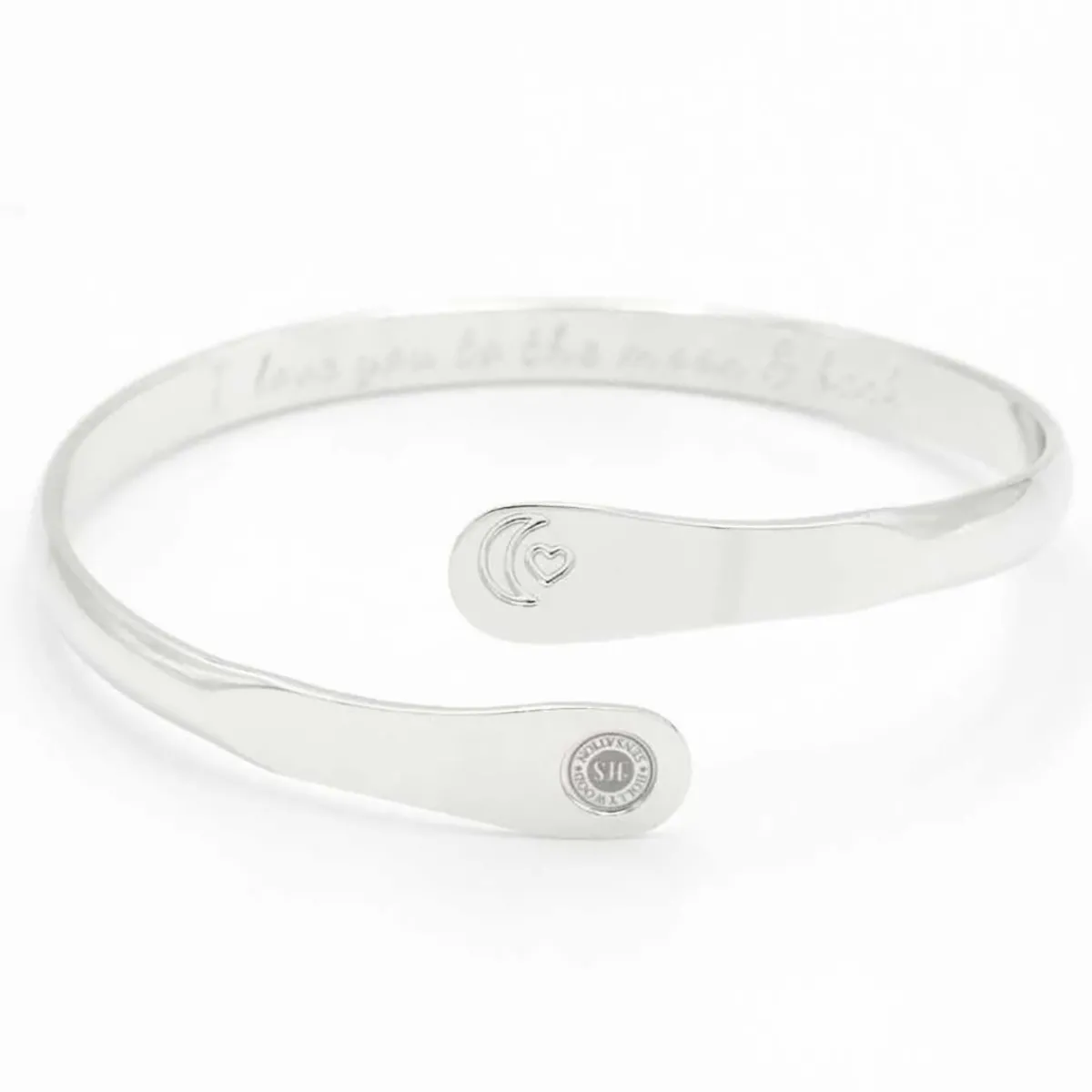Hollywood Sensation I Love You Engraved Bracelet