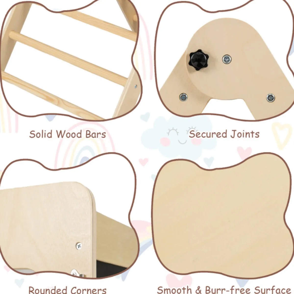 GoPlus (Costway) 7-in-1 Climbing Toy Connected Table and Chair Set