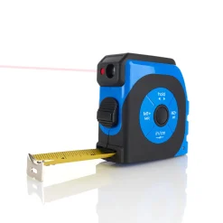 eMeasure, Inc 2-in-1 Digital Laser Tape Measure by Sharper Image