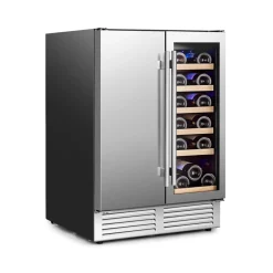 Sharper Image 2-in-1 Dual Zone Beverage and Wine Cooler