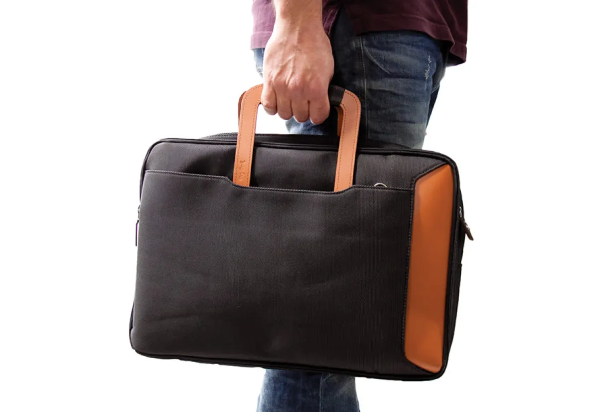 Bey-Berk International Inc 3-in-1 Executive Laptop Bag