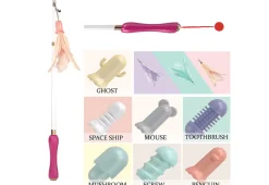 Pet Life LLC 10-in-1 Extendable Cat Laser and Teaser