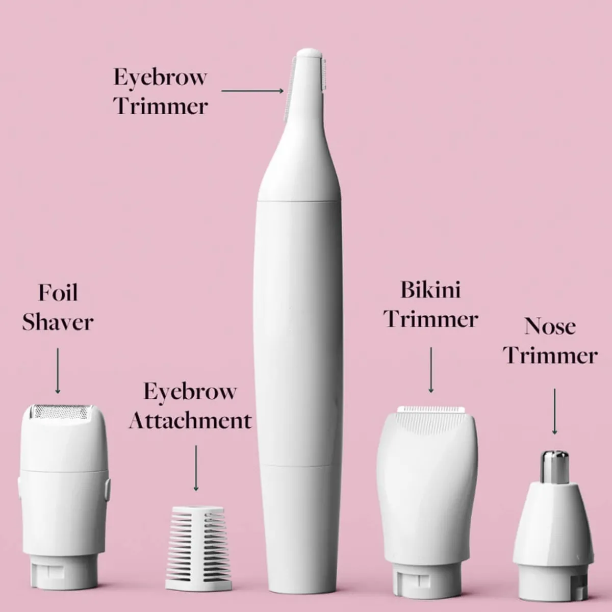 Sharper Image 5-in-1 Face and Body Groomer