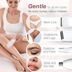 Sharper Image 5-in-1 Face and Body Groomer