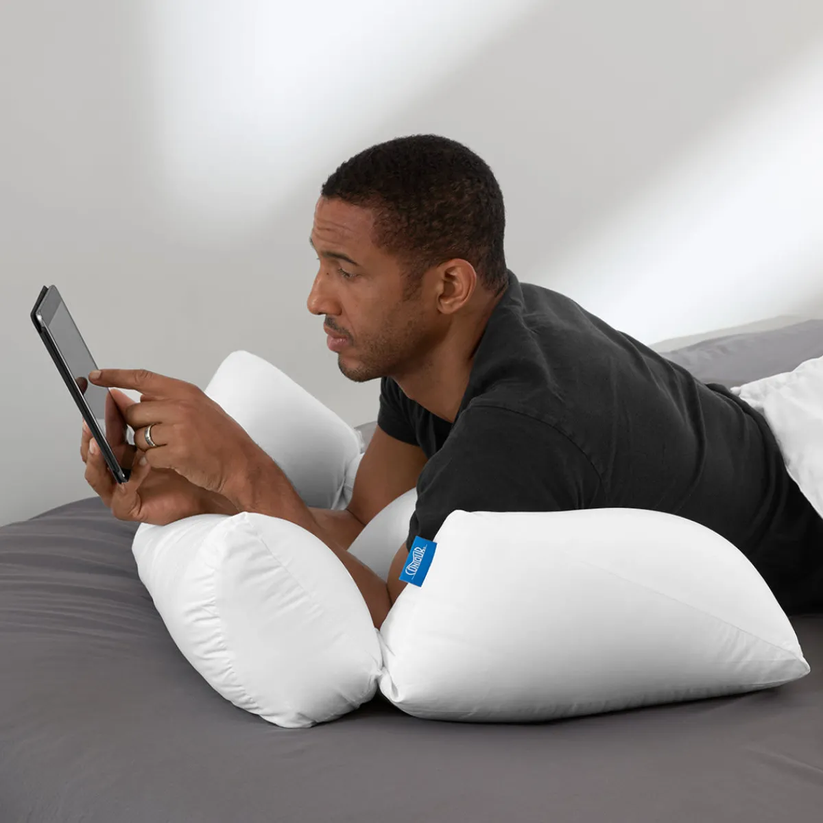 Sharper Image 10-in-1 Flip Pillow by