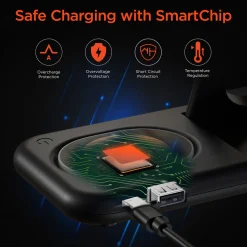 Hypercel 4-in-1 Foldable Apple Charging Station