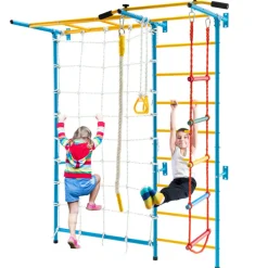 GoPlus (Costway) 7-in-1 Kids Indoor Swedish Wall Gym Set