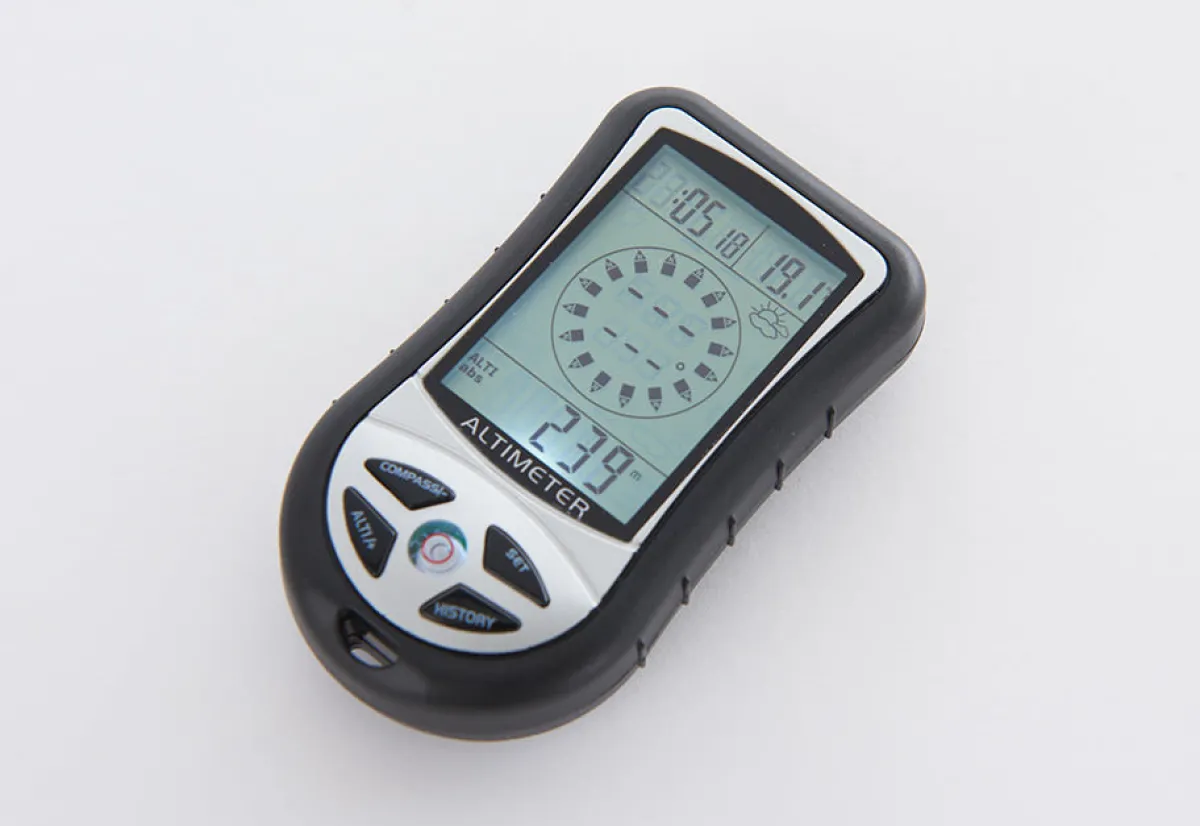 Sharper Image 8-in-1 Multifunction LCD Digital Compass